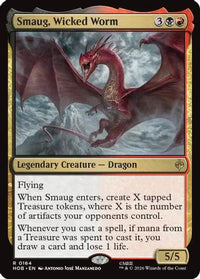 Smaug, Wicked Worm -  Foil (HOB-164) - The Hobbit