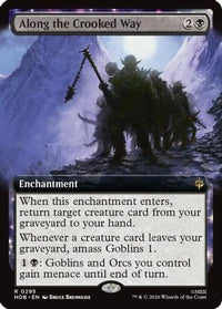 Along the Crooked Way (Extended Art) -  Foil (HOB-295) - The Hobbit