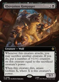 Rhovanion Rampager (Extended Art) -  Foil (HOB-298) - The Hobbit