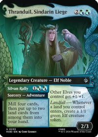 Thranduil, Sindarin Liege (Showcase) -  Foil (HOB-233) - The Hobbit