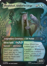 Thranduil, Sindarin Liege (Showcase) (Surge Foil) -  Foil (HOB-269) - The Hobbit