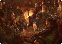 An Unexpected Party Art Card -  (ASHOB-006) - Art Series: The Hobbit