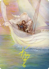 Dawn of a New Age Art Card (Gold-Stamped Signature) -  (ASHOB-026) - Art Series: The Hobbit