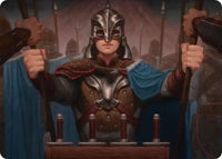 Bard's Attendant Art Card -  (ASHOB-050) - Art Series: The Hobbit