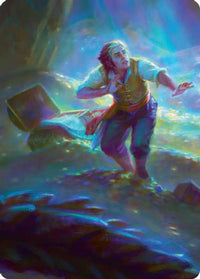 Bilbo's Burglaring Art Card (10/12) -  (ASHOB-010) - Art Series: The Hobbit