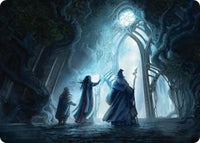 Uncover the Moon-Letters Art Card -  (ASHOB-013) - Art Series: The Hobbit