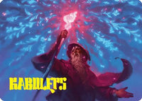 Wizard's Staff Art Card (Gold-Stamped Signature) -  (ASHOB-015) - Art Series: The Hobbit