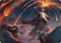 Gandalf, Shadow's Foe Art Card -  (ASHOB-046) - Art Series: The Hobbit