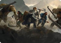 Struggle of Howling Steel Art Card -  (ASHOB-051) - Art Series: The Hobbit