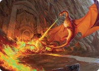 Smaug's Fury Art Card -  (ASHOB-018) - Art Series: The Hobbit