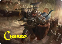 Thorin, Mountain-king Art Card (Gold-Stamped Signature) -  (ASHOB-019) - Art Series: The Hobbit