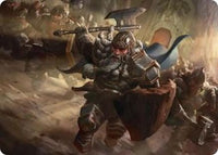 Thorin, Mountain-king Art Card -  (ASHOB-019) - Art Series: The Hobbit