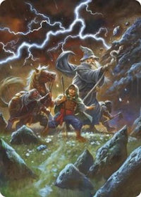 Call Forth the Tempest Art Card -  (ASHOB-033) - Art Series: The Hobbit