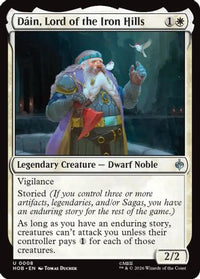 Dain, Lord of the Iron Hills -  Foil (HOB-008) - The Hobbit