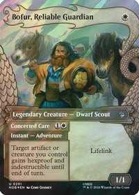 Bofur, Reliable Guardian (Showcase) (Surge Foil) -  Foil (HOB-251) - The Hobbit