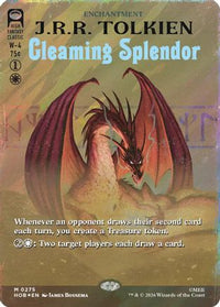 Gleaming Splendor (Borderless) (Surge Foil) -  Foil (HOB-275) - The Hobbit