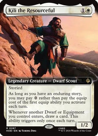 Kili the Resourceful (Extended Art) -  (HOB-287) - The Hobbit