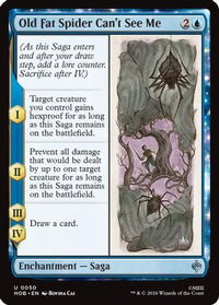 Old Fat Spider Can't See Me -  Foil (HOB-050) - The Hobbit