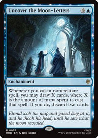 Uncover the Moon-Letters -  Foil (HOB-057) - The Hobbit