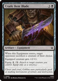 Crude Bent Blade -  Foil (HOB-063) - The Hobbit
