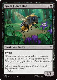 Great Fierce Bee -  Foil (HOB-073) - The Hobbit