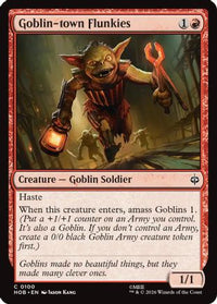 Goblin-town Flunkies -  Foil (HOB-100) - The Hobbit