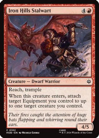 Iron Hills Stalwart -  Foil (HOB-102) - The Hobbit