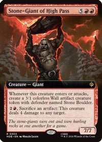 Stone-Giant of High Pass (Extended Art) -  (HOB-304) - The Hobbit