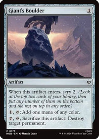 Giant's Boulder -  (HOB-173) - The Hobbit