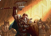 Thorin, Company's Leader Art Card -  (ASHOB-047) - Art Series: The Hobbit