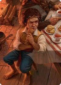 Bilbo, Fellow Conspirator Art Card (4/12) -  (ASHOB-004) - Art Series: The Hobbit