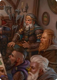 Thorin, King of Durin's Folk Art Card (3/12) -  (ASHOB-003) - Art Series: The Hobbit