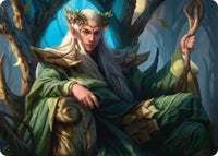 Thranduil, the Elvenking Art Card -  (ASHOB-022) - Art Series: The Hobbit