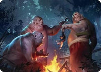 Tom, Bert, and William Art Card -  (ASHOB-025) - Art Series: The Hobbit