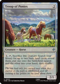 Troop of Ponies -  (HOB-003) - The Hobbit