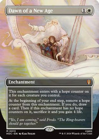 Dawn of a New Age (Borderless) -  Foil (HOC-013) - The Hobbit: Eternal-Legal