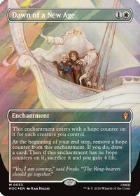 Dawn of a New Age (Borderless) (Surge Foil) -  Foil (HOC-053) - The Hobbit: Eternal-Legal