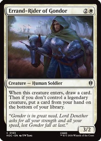 Errand-Rider of Gondor -  (HOC-165) - The Hobbit: Eternal-Legal