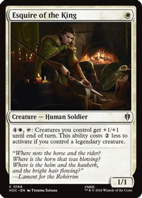 Esquire of the King -  (HOC-166) - The Hobbit: Eternal-Legal