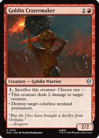 Goblin Cratermaker -  (HOC-194) - The Hobbit: Eternal-Legal
