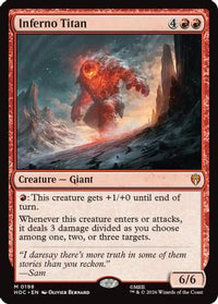 Inferno Titan -  (HOC-198) - The Hobbit: Eternal-Legal