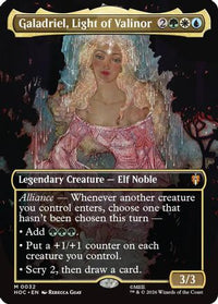 Galadriel, Light of Valinor (Borderless) -  (HOC-032) - The Hobbit: Eternal-Legal