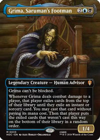 Grima, Saruman's Footman (Borderless) -  (HOC-033) - The Hobbit: Eternal-Legal