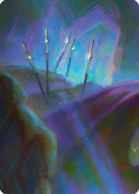 Long-Lost Lances Art Card (7/12) -  (ASHOB-007) - Art Series: The Hobbit