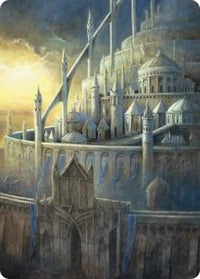 Minas Tirith Art Card -  (ASHOB-038) - Art Series: The Hobbit