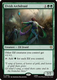 Elvish Archdruid -  (HOC-204) - The Hobbit: Eternal-Legal