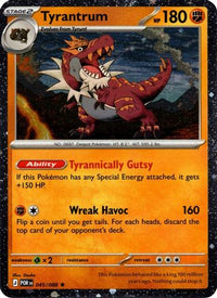 Tyrantrum (Cosmos Holo) (045/088) [Blister Exclusives] Holofoil - Rare
