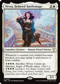Nivea, Beloved Battlemage -  (-003) - Mystery Booster Commander Edition