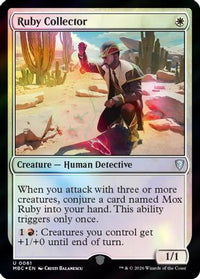 Ruby Collector -  Foil (-061) - Mystery Booster Commander Edition