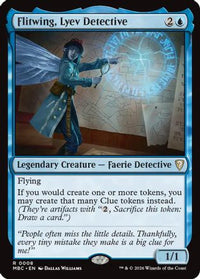 Flitwing, Lyev Detective -  (-008) - Mystery Booster Commander Edition